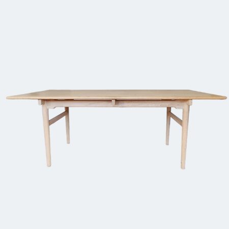 Hans Wegner dining table model CH327 in solid oak